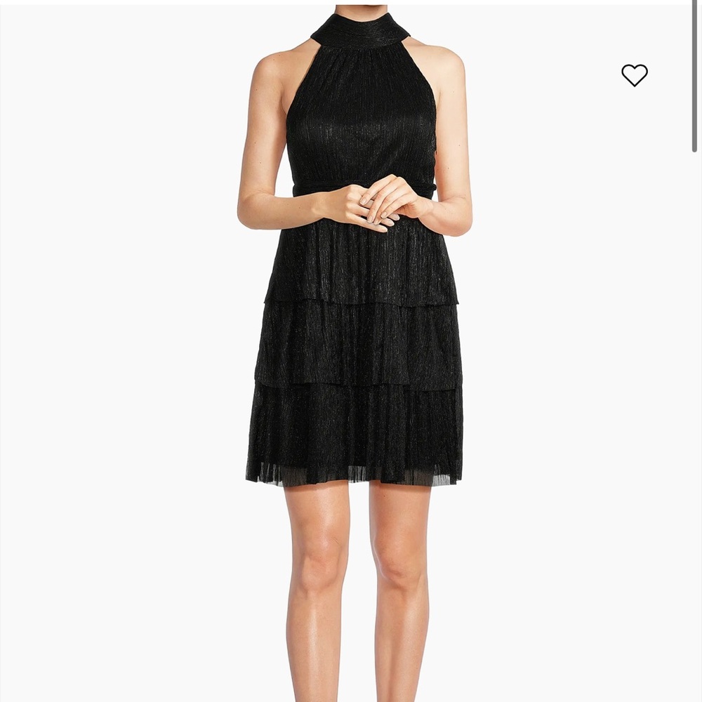 Lilly Pulitzer Black Halter Mini Dress